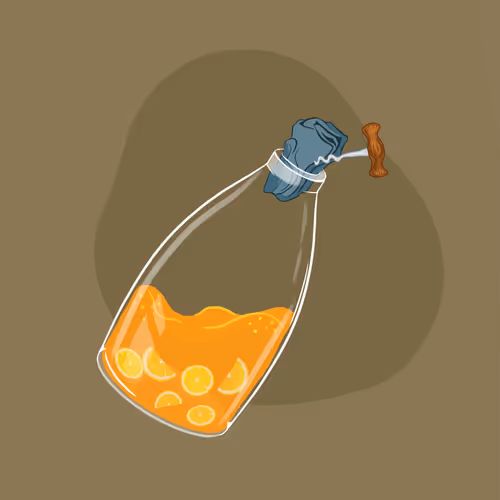 Space Pirate Bottles #1191