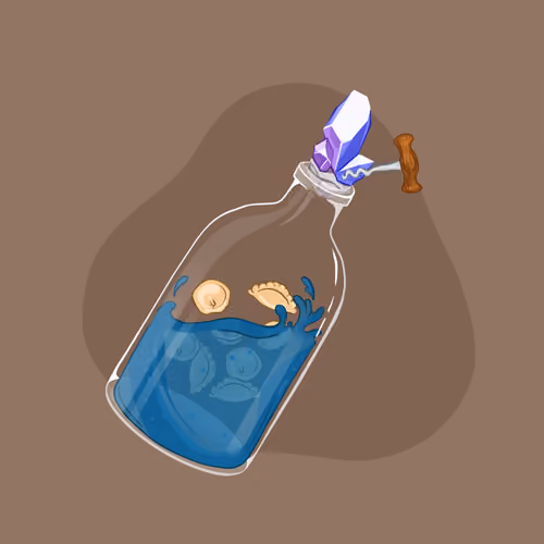 Space Pirate Bottles #1172