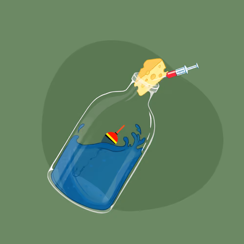 Space Pirate Bottles #132