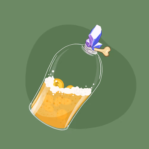 Space Pirate Bottles #1159
