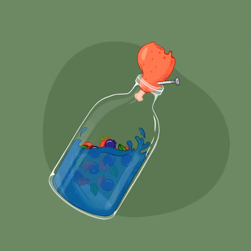 Space Pirate Bottles #777