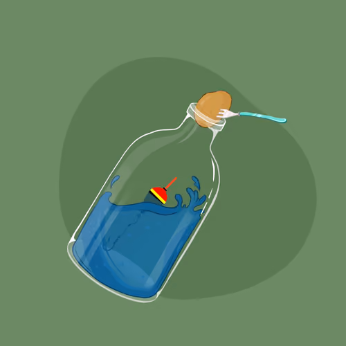 Space Pirate Bottles #13