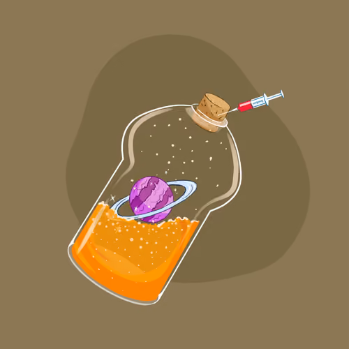 Space Pirate Bottles #438