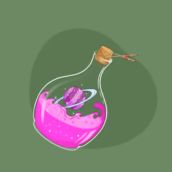 Space Pirate Bottles #1793