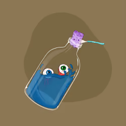 Space Pirate Bottles #1370