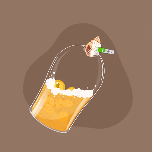 Space Pirate Bottles #163