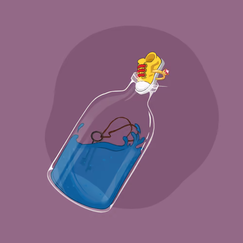 Space Pirate Bottles #130