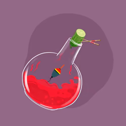 Space Pirate Bottles #457