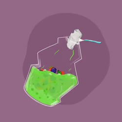 Space Pirate Bottles #1386