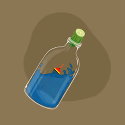 Space Pirate Bottles #468