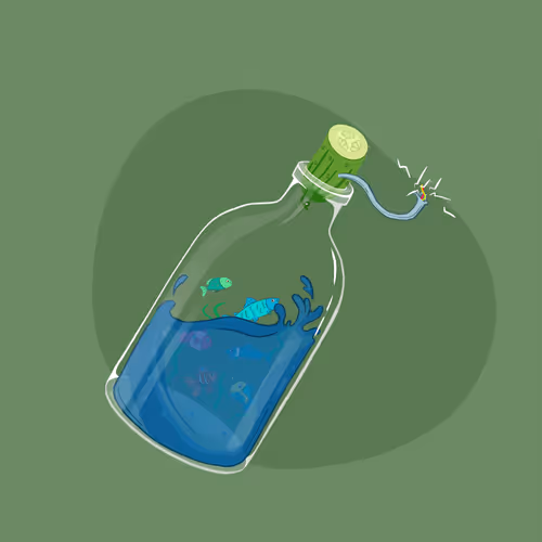 Space Pirate Bottles #121