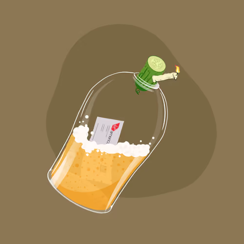 Space Pirate Bottles #284