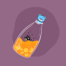Space Pirate Bottles #1318