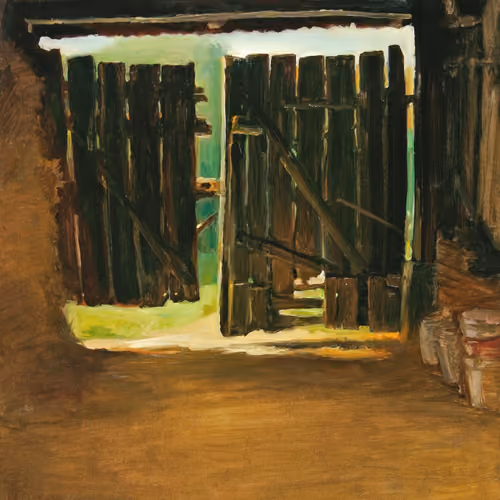 Old barn gate