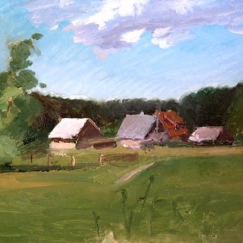 Engure village