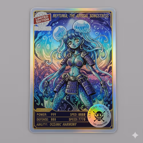 NEPTUNIA, THE ABYSSAL SONGSTRESS #822