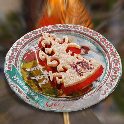 Moldova Plate Pie Key 6