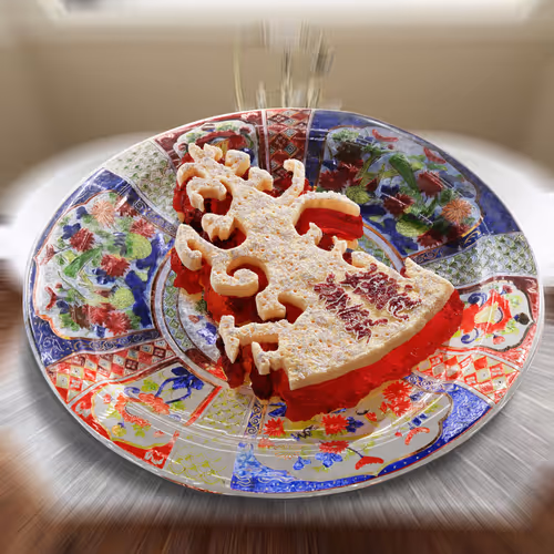 Emerald Plate Pie Key 8
