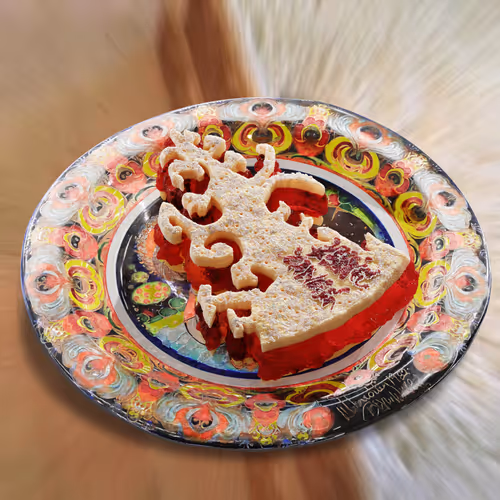Ketchup Plate Pie Key 85