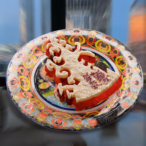 Ketchup Plate Pie Key 83