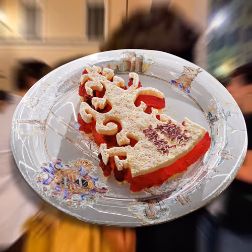 Porcelain Plate Pie Key 56