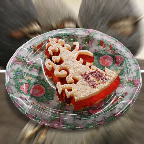 Jade Plate Pie Key 120