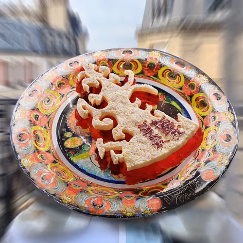 Ketchup Plate Pie Key 89