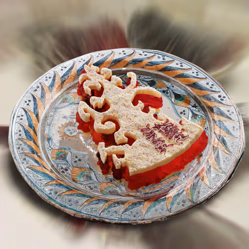 Spiral Plate Pie Key 15