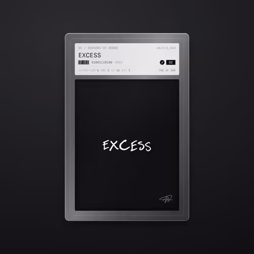 EXCESS · #629