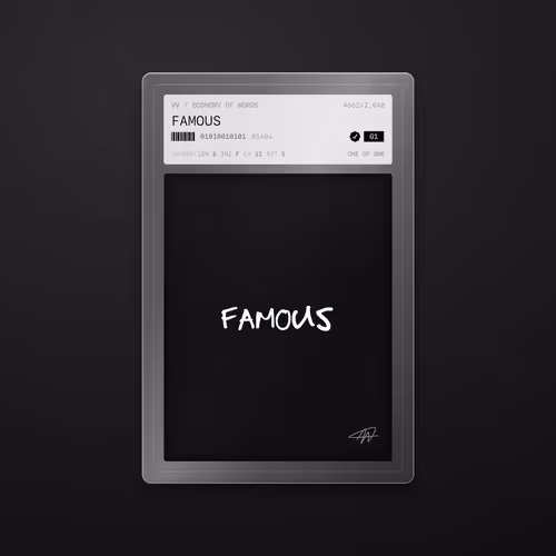 FAMOUS · #662