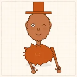 Scribbled Wanderer #1659