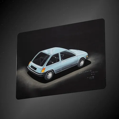 Renault 5 original sketch #23
