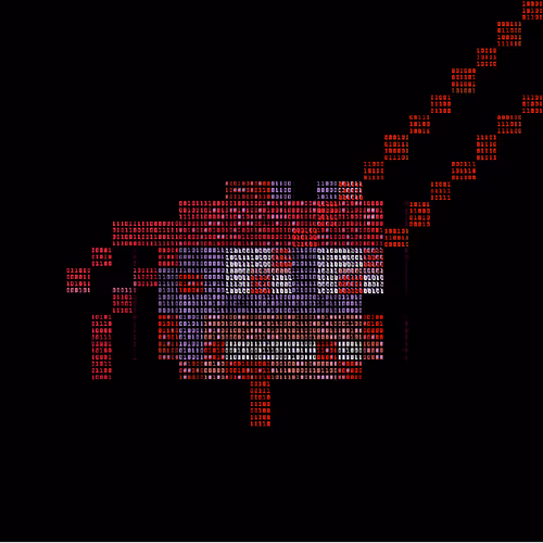 Binary Pepe 0110