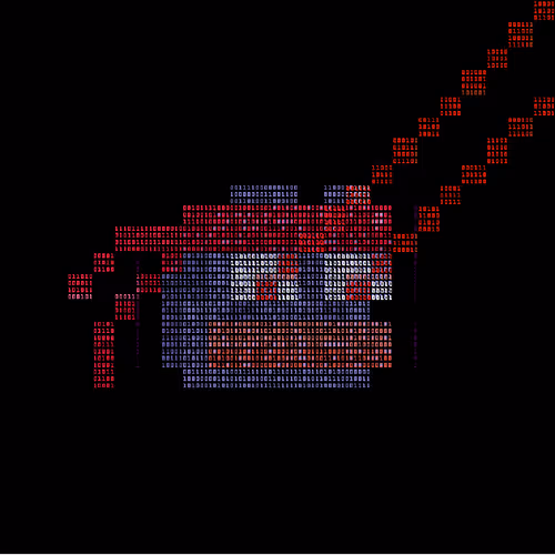Binary Pepe 0110
