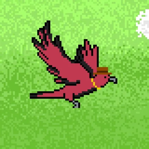 Pixels Parrot #630