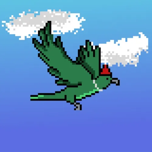 Pixels Parrot