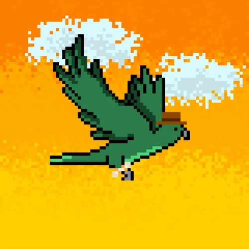 Pixels Parrot