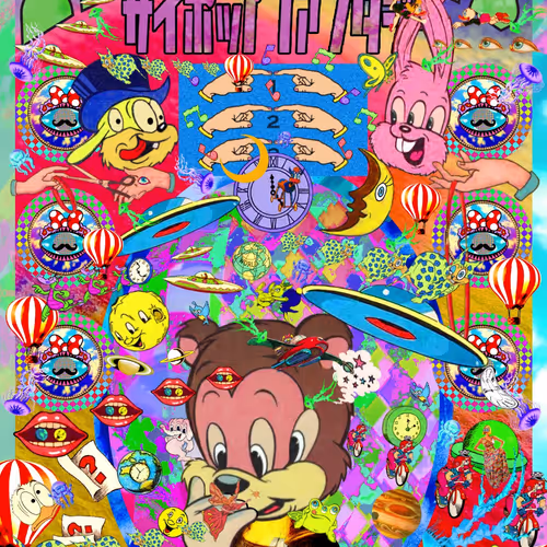 PSYCHEDELIC POP FANTASY #001