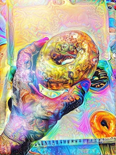 Pᔕychedelic Donut