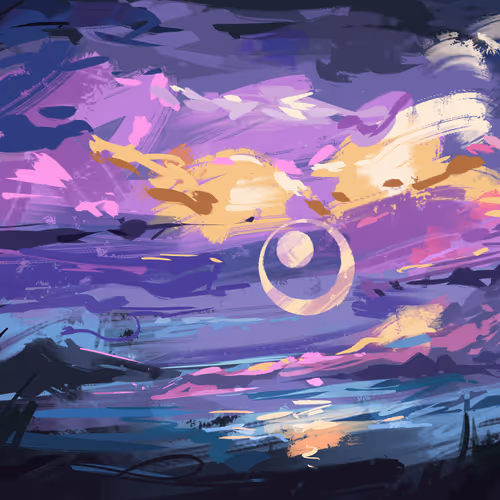 A Cloudy Sunset