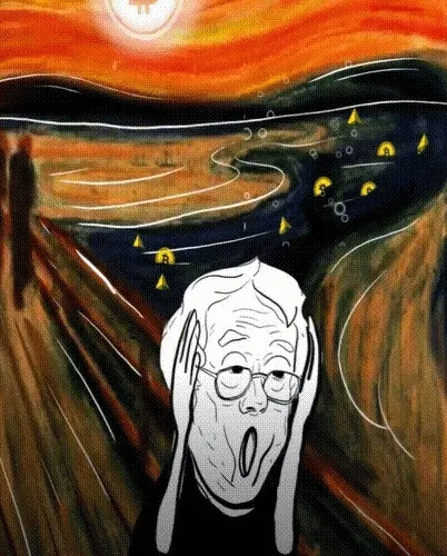 The Scream of Satoshi Nakamoto