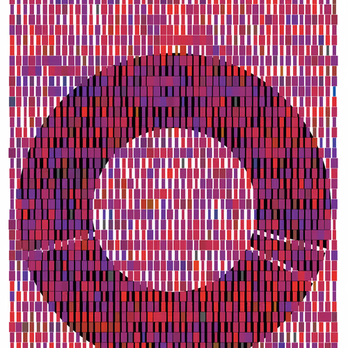 Seed Phrase Words Visualization RGBCSV White Edition