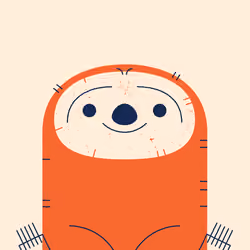 Sloth - Illustrated animals series