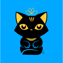 A kitten called Bastet [Blue Edition]