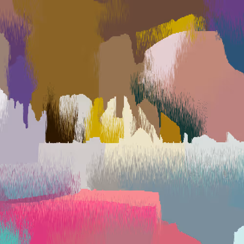 Futuristic landscape.