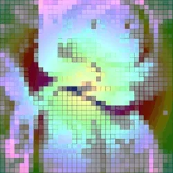 Space Cat Neon Pop