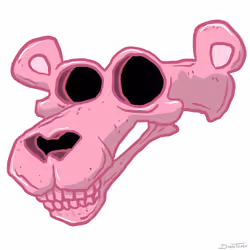 Pink Panther Skull