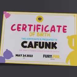 FOTF Birth Certificate #18