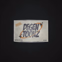 Degen Toonz Minter Reward Card