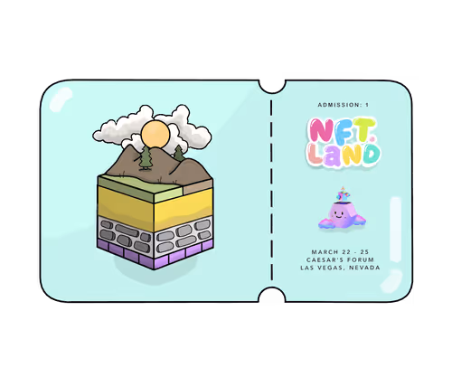 NFT.Land 2022 Regular Ticket 2296
